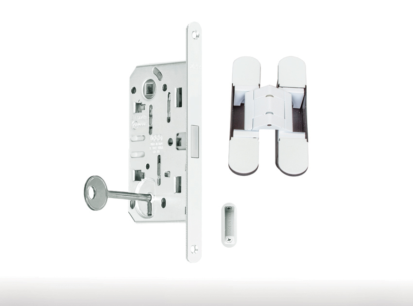 Kit de ferragens PREMIUM ALU WHITE